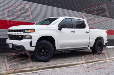 2021 Chevy Silverado 1500 - Bilstein Shocks - 2.5" Lift - N-Fab - Icon Alloys Wheels - Toyo Tires