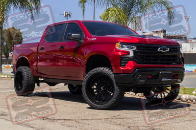 2025 Chevy Silverado 1500 Trail Boss - BDS Suspension / Fox Coil-overs - 4" Lift - Axe Off-road Wheels - Rolling Big Power Tires