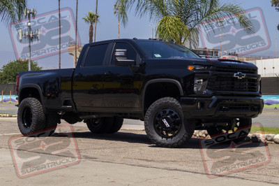 2025 Chevy Silverado 3500 HD Dually - CST / Fox - 4" Lift - Dually Design Co Wheels - Toyo Tires