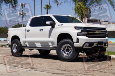 2021 Chevy Silverado 1500 - BDS / Fox - 6" Lift - Lock Off-road Wheels - Toyo Tires