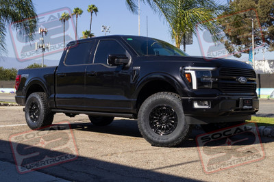 2025 Ford F-150 Platinum - Eibach - 2.3" Lift - Black Rhino Wheels - Toyo Tires