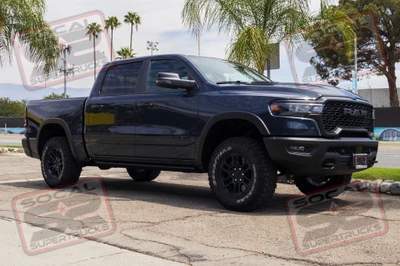 2026 Ram 1500 Rebel - Bilstein Shocks - 1.6" Lift - AMP Research PowerStep