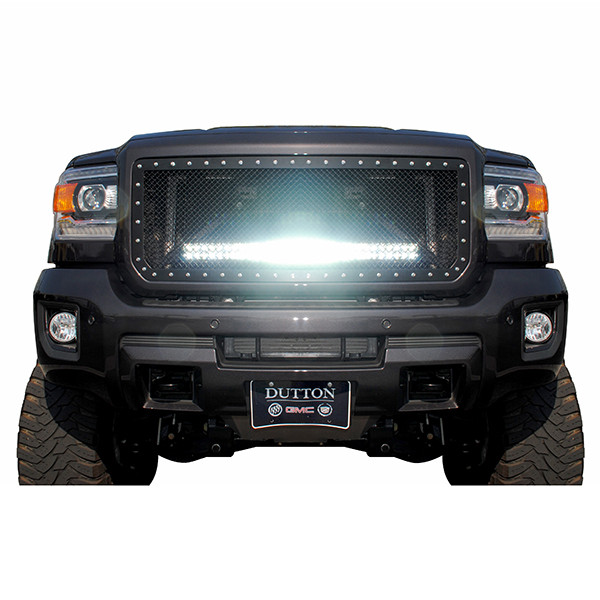 toyota tacoma light bar mount behind grill