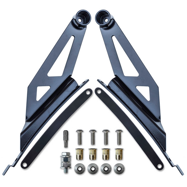 Light Bar Roof Mount Brackets for 50" Curved LED Ram 09-18 1500 & 10-18 2500 / 3500