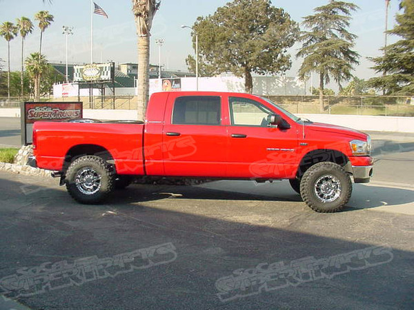 CST 6.5" Suspension Lift System, CST Performance Shocks, Amp Research Electric Steps, Chrome 17x8 Helo "835" Wheels, 35x12.50x17 BF Goodrich Mud Terrain Tires