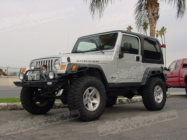 3.5" Rubicon Superflex Suspension System, Bilstein Shocks, 1" Wheel Adapters, Hi-Lift Jack, Warn Winch, 295/70/17 Toyo Open Country Mud Terrain Tires