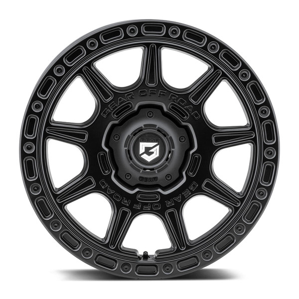 Gear Alloy SectorC Satin Black 5x110 / 5x127 (5x5)