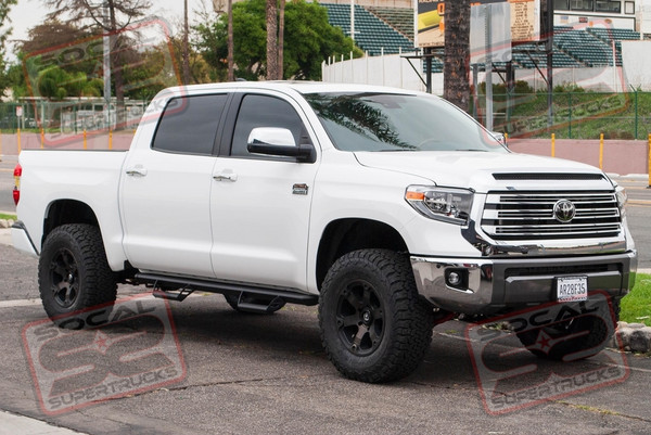 2019 Toyota Tundra with icon 3 in lift coilover shocks installed 2019 Toyota Tundra with icon 3 in lift coilover shocks installed
