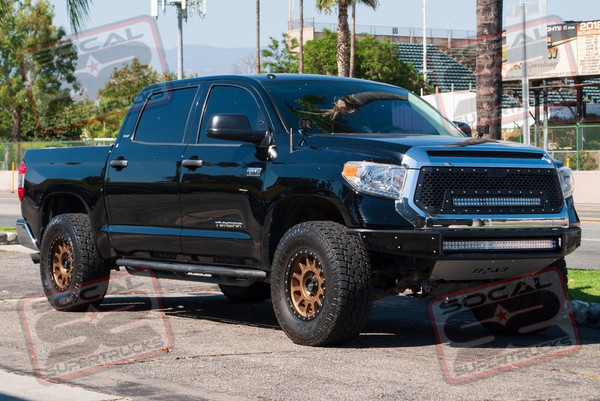 2017 Toyota Tundra with Icon Lift, Method Bronze Wheels, and Nitto 35" Tires
