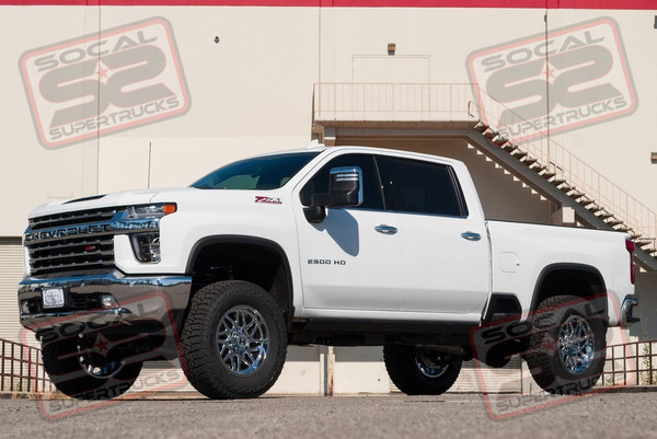 2020 Chevy Silverado 2500 HD - CST 4" Lift + Remote Reservoir Shocks, 20" Wheels & 37" Tires