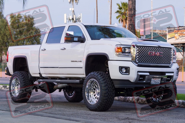 2017 GMC Sierra 2500 HD Denali - 9" Lift - CST - 22x12 Black Rhino Wheels - 37" Toyo Open Country M/T Tires