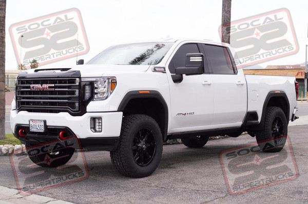 2021 GMC Sierra 2500 HD AT4 - Cognito / Fox - 3" Lift - Fuel Off-road Wheels - Nitto Tires