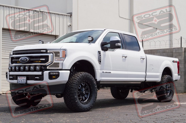 2021 Ford F-350 Super Duty - 4" Lift BDS / Fox Coil-overs - Baja Designs LED Lights - 20" Fuel Off-road Wheels - 37" Nitto Ridge Grappler Tires