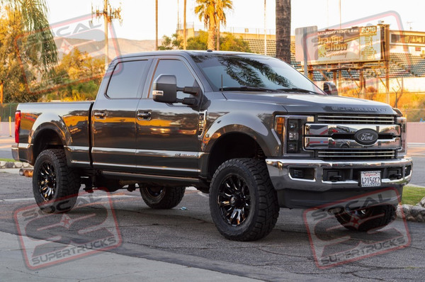 2017 Ford F-250 Super Duty - 2.5" Level - BDS / Fox - 20" Fuel Off-road Wheels - 35" Toyo Tires