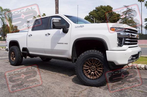 2020 Chevy Silverado 2500 HD - 4" Lift - CST Suspension - AMP Research - Fuel Off-road Wheels - Toyo Tires