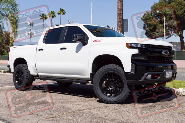 2019 Chevy Silverado 1500 Trail Boss - Icon Vehicle Dynamics - 1.5" Level - Raceline Wheels - Toyo Tires