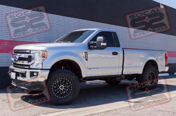 2022 Ford F-250 Regular Cab - BDS / Fox - 2.5" Level - Method Race Wheels - Falken Tires
