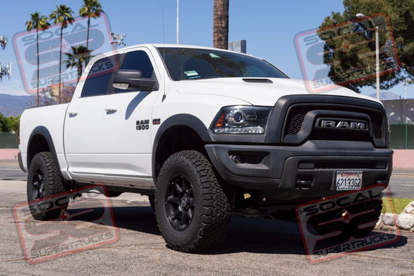2017 Ram 1500 Rebel - BDS / Fox - 4" Lift - Black Rhino Wheels - BF Goodrich Tires