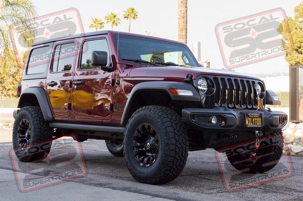 2021 Jeep Wrangler Unlimited - Teraflex / Fox - 2.5" Lift - Fuel Off-road Wheels - Toyo Tires
