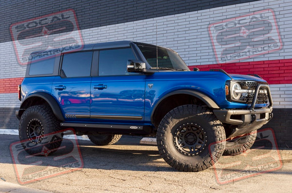 2021 Ford Bronco First Edition - Icon Vehicle Dynamics - 3" Lift - Rock Slide Engineering - Method Race Wheels - Nitto Tires 2021 Ford Bronco First Edition - Icon Vehicle Dynamics - 3" Lift - Rock Slide Engineering - Method Race Wheels - Nitto Tires