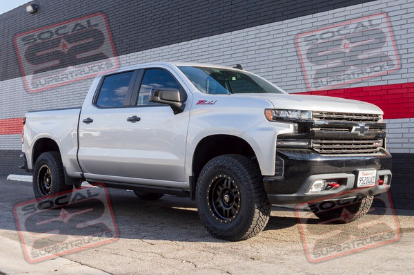 2019 Chevy Silverado 1500 Trail Boss - +1" Front / -1" Level - Icon Alloys Wheels - Falken Tires