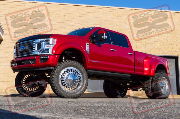 2020 Ford F-450 - Fabtech Motorsports - 6" Coil-over Lift - Venum Wheels - Fury Tires