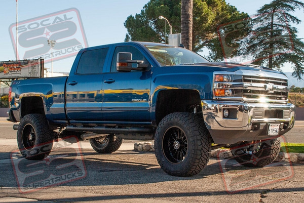 2019 Chevy Silverado 2500 HD - BDS / Fox - 6.5" Lift - Hostile Wheels - Nitto Tires