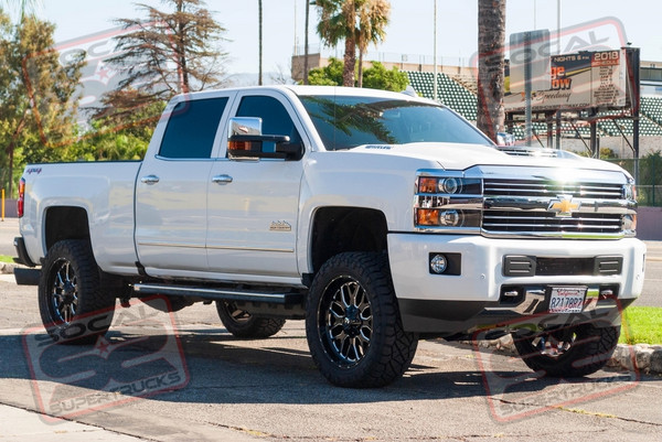 2017 Chevy Silverado 2500 HD - CST / Fox - 4.5" Lift - Fuel Off-road Wheels - Nitto Tires