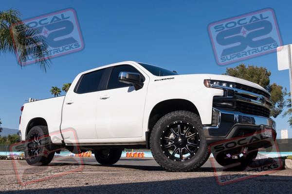 2021 Chevy Silverado 1500 - Bilstein - 2.5" Lift - Fuel Off-road Wheels - Falken Tires