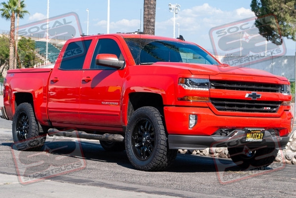2017 Chevy Silverado 1500 - Icon Vehicle Dynamics - 2.25" Lift - Fuel Off-road Wheels - Toyo Tires