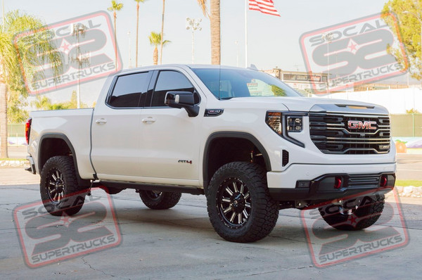 2023 GMC Sierra 1500 AT4 - BDS / Fox - 6" Coil-over Lift - Fuel Off-road Wheels - Toyo Tires