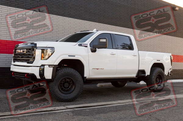 2024 GMC Sierra 2500 HD AT4 - Cognito / Elka - 4" Lift - Raceline Wheels - Toyo Tires