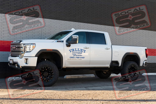 2023 GMC Sierra 2500 HD Denali - ReadyLIFT - 6" Lift - AMP Research - Fuel Off-road Wheels - Nitto Tires