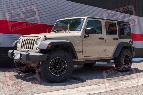 2017 Jeep Wrangler - ReadyLIFT - 1.5" Lift - Method Race Wheels - Falken Tires