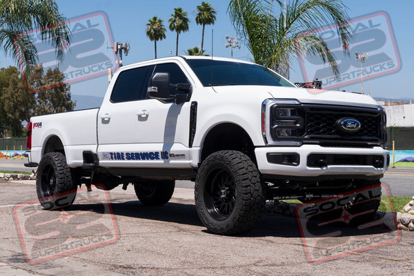 2023 Ford F250 Super Duty - BDS / Fox - 5" Lift - Hostile Wheels - Falken Tires
