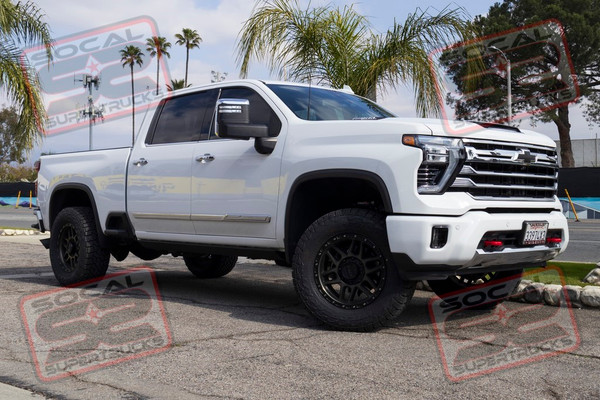 2024 Chevy Silverado 2500 HD - Cognito / Elka - 2"-3" Lift - KMC Wheels - Falken Tires