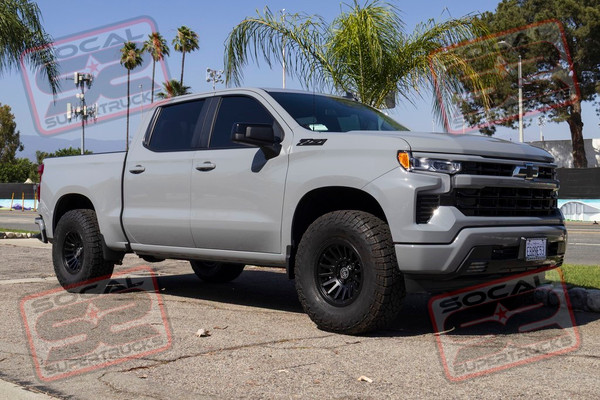 2025 Chevy Silverado 1500 - Bilstein Shocks - 2" Lift - Icon Alloys - Falken Tires