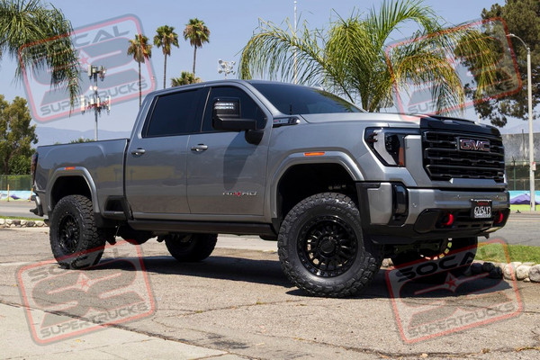 2024 GMC Sierra 2500 HD AT4 - CST Suspension / Fox Shocks - 4" Lift - Cognito Motorsports - KMC Wheels - Toyo Tires
