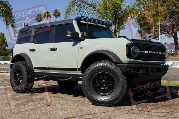 2022 Ford Bronco - Icon Vehicle Dynamics - 3" Lift - N-Fab - Raceline Wheels - Toyo Tires