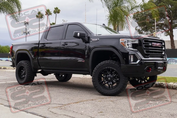 2021 GMC Sierra 1500 HD AT4 - BDS / Fox - 6" Coil-over Lift - Fuel Off-road Wheels - Toyo Tires