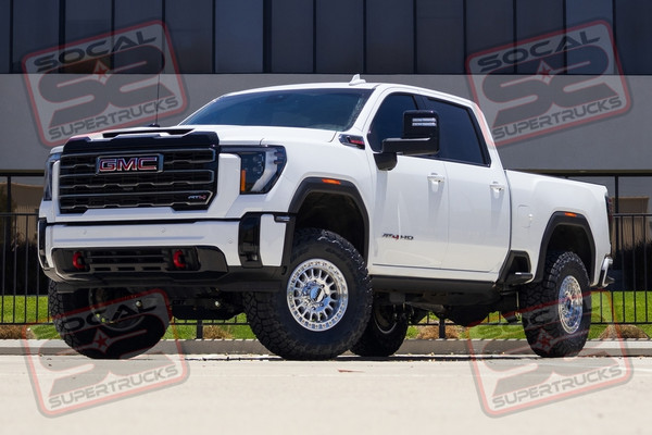 2025 GMC Sierra 2500 HD AT4 - CST Suspension / Fox Shocks - 4" Lift - KMC Wheels - Toyo Tires