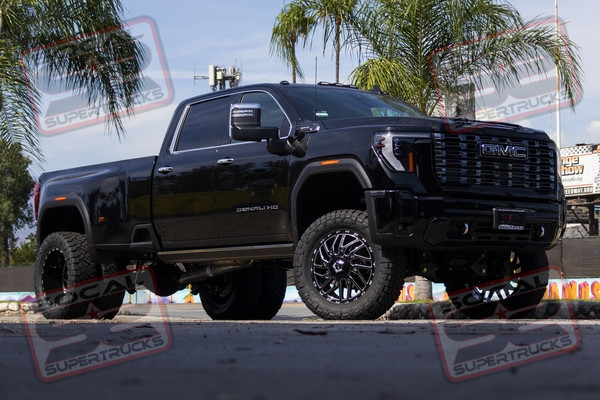 2026 GMC Sierra 3500 HD Denali Dually - BDS / Fox - 6.5" Lift - TIS Off-road Wheels - Nitto Tires