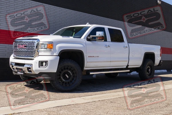 2019 GMC Sierra 3500 HD Denali - Cognito / Fox - 2"-3" Lift - Metal FX Wheels - Toyo Tires