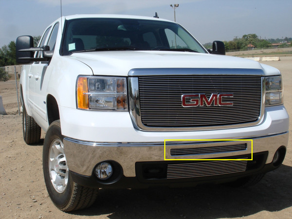 T-Rex Bumper Grille 07-13 GMC Sierra Aluminum Polished Billet Series