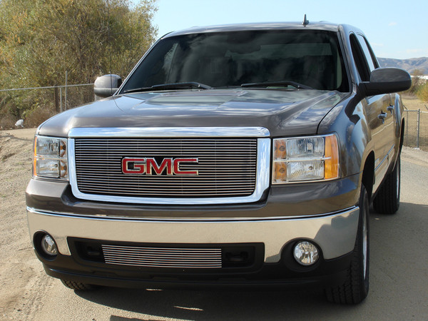 T-Rex Grille Overlay/Bolt On W/Logo Opening 07-13 GMC Sierra