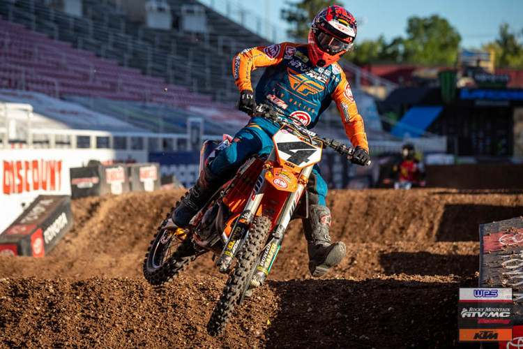 Baggett 4th, Bloss 10th at Salt Lake City 4 SX | SoCal SuperTrucks Supported Team RockyMountain ATV/MC