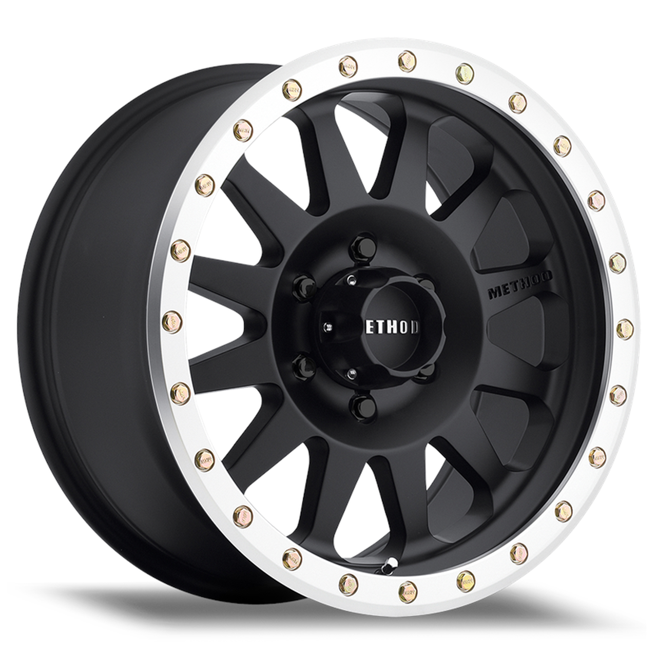 MR304 - DOUBLE STANDARD Matte Black & Machined