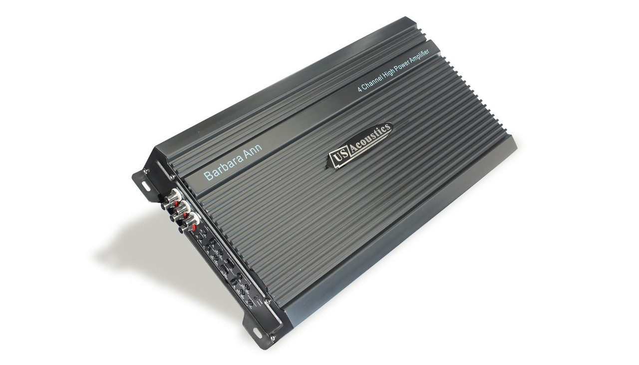 US Acoustics Barbara Ann 400W 4 Channel Amplifier - Korean Made