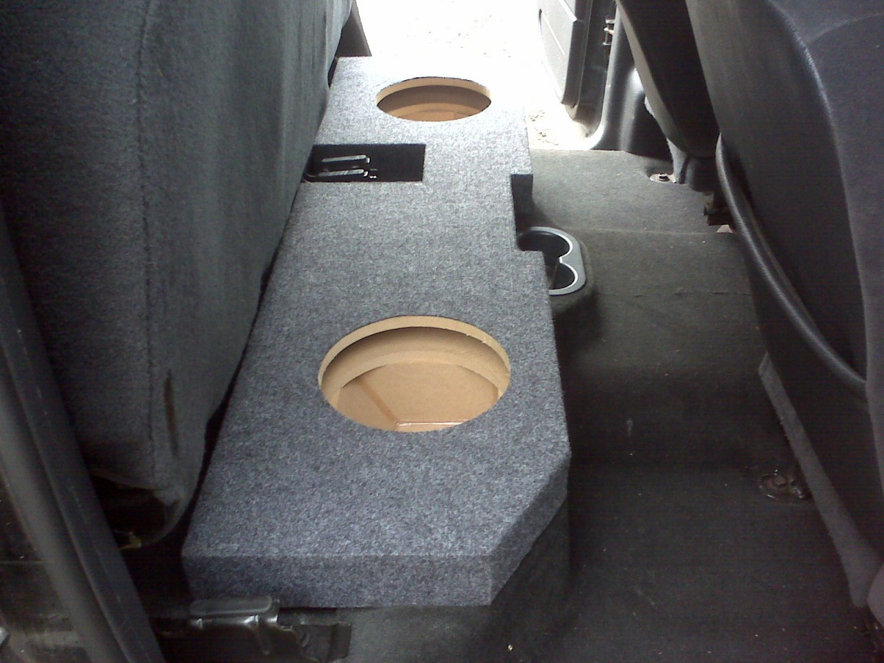 2002-2015 Fits Dodge Ram Quad Crew Cab Custom Dual 12 Subwoofer Speaker Sub Box 