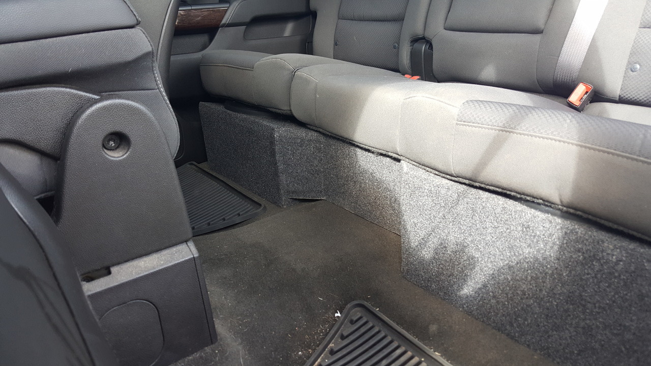 2014 chevy silverado crew cab sales subwoofer box